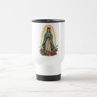 Blessed Virgin of Guadalupe Travel Mug