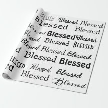 Blessed Wrapping Papper