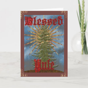 Blessed Yule Card