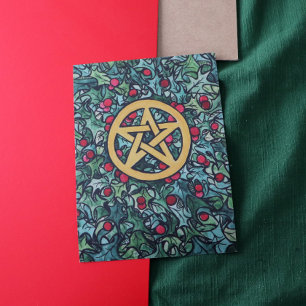 Blessed Yule Holiday Card