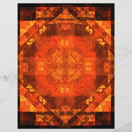 Blessing Abstract Art Letterhead (Front)