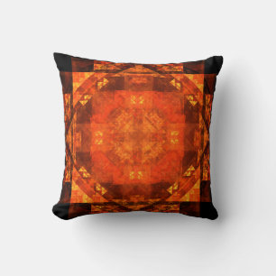 Blessing Abstract Art Throw Pillow
