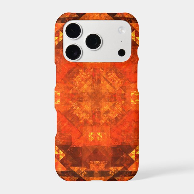 Blessing Fire Mandala Abstract Art Design Case-Mate iPhone Case (Back)
