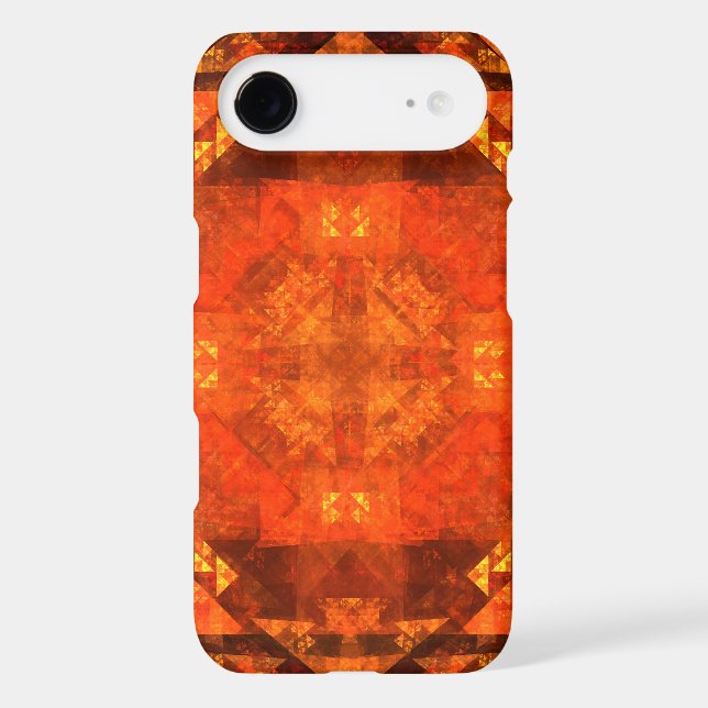 Blessing Fire Mandala Abstract Art Design Case-Mate iPhone Case (Back)