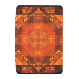 Blessing Fire Mandala Abstract Art Design iPad Mini Cover