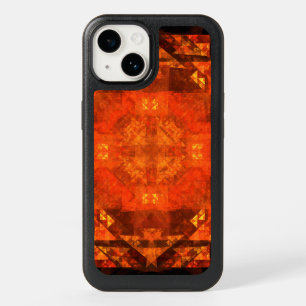 Blessing Fire Mandala Abstract Art Design OtterBox iPhone 14 Case