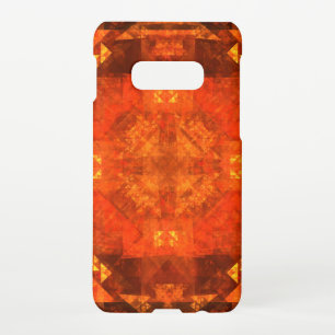 Blessing Fire Mandala Abstract Art Design Samsung Galaxy S10E Case