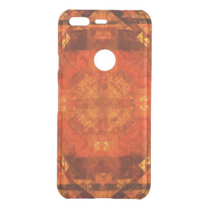 Blessing Fire Mandala Abstract Art Design Uncommon Google Pixel Case