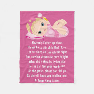 Blessing - Fleece Blanket, 60"x80"