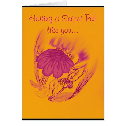 Blessing flower cards (Front)