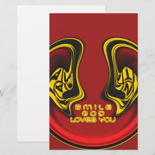 Blessing from Above: God's Love Spiritual Greeting (Front/Back)