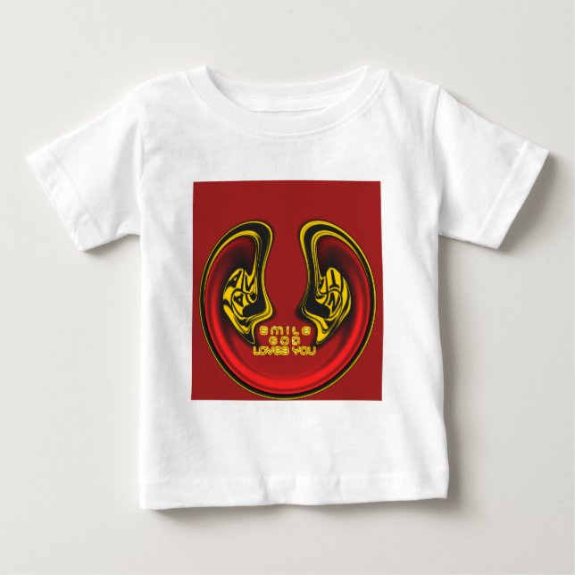 Blessing from Above: God's Love Spiritual Greeting Baby T-Shirt (Front)