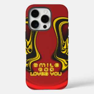 Blessing from Above: God's Love Spiritual Greeting iPhone 16 Pro Case