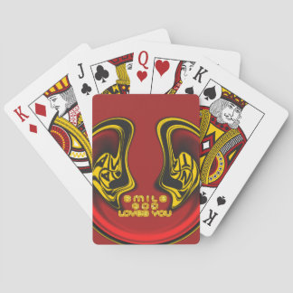 Blessing from Above: God's Love Spiritual Greeting Poker Cards