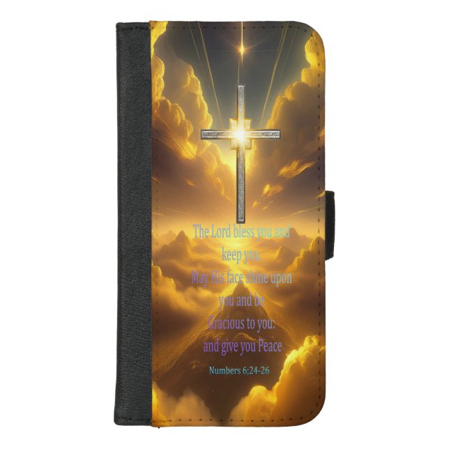 Blessing iPhone Wallet Case (Front)