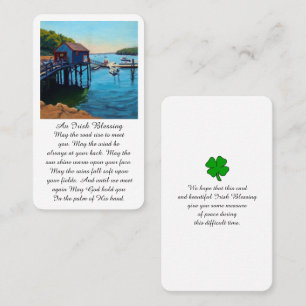 Blessing Memorial Prayer Card