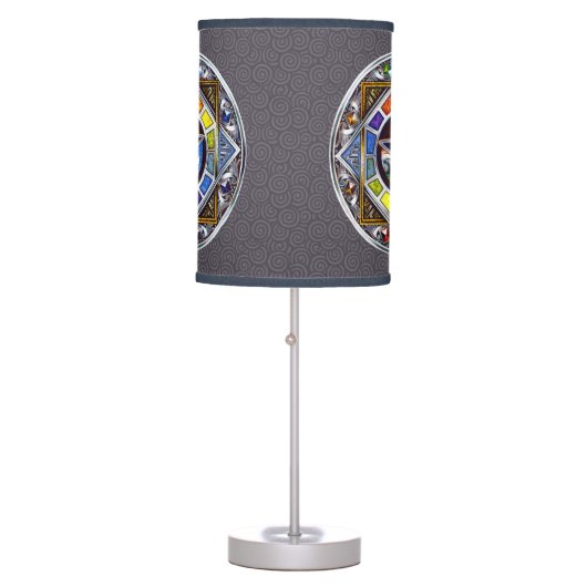Blessing of Elements Table Lamp (Front)