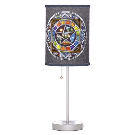 Blessing of Elements Table Lamp (Right)