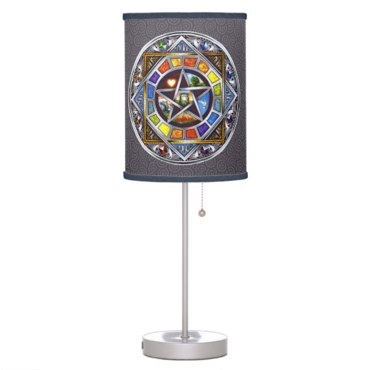 Blessing of Elements Table Lamp (Left)