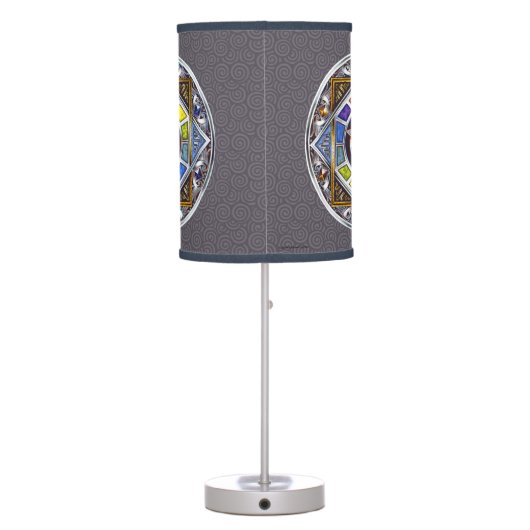 Blessing of Elements Table Lamp (Back)
