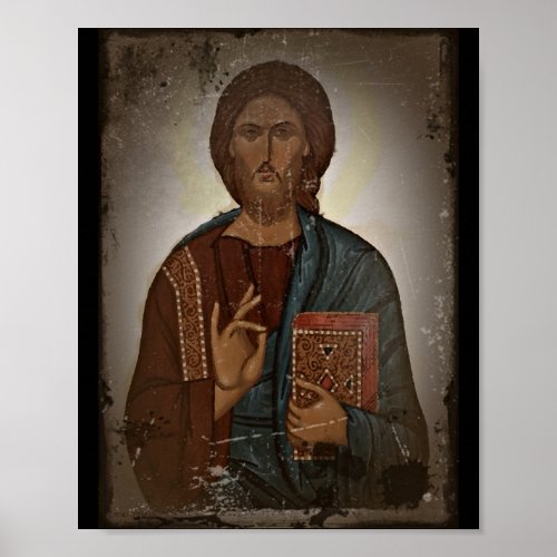 Blessing of Jesus Poster