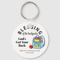 Blessing of the backpacks God's Got Your Back