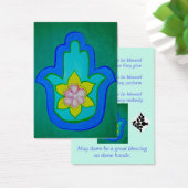 Blessing of the Hands Large Card (Desk)