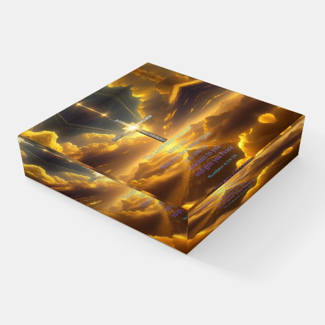 Blessing Paperweight (Angled)