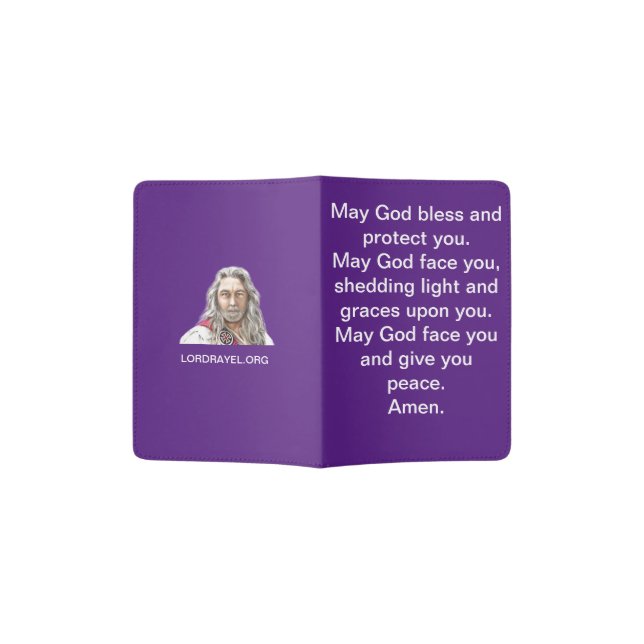 BLESSING PASSPORT LORD RAYEL  PASSPORT HOLDER (Opened)