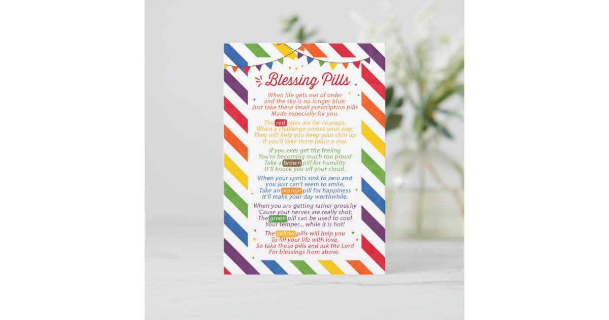 blessing-pills-poem-teacher-appreciation-gift-card-zazzle