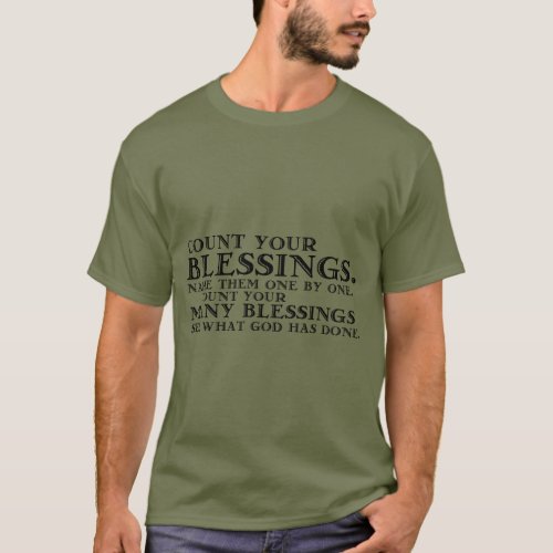 Blessing Quote T_Shirt Uplifting  Inspirational T_Shirt