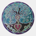 Blessing Tree Of Life Mandala Sticker at Zazzle
