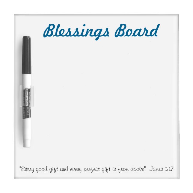 Blessings Board: Christian whiteboard ideas (Front)