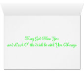 Blessings Cards (Inside Horizontal (Bottom))