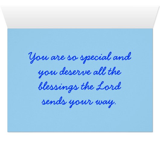 Blessings-customize for any occasion (Inside Horizontal (Bottom))