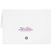 Blessings-customize for any occasion cards (Back Horizontal)