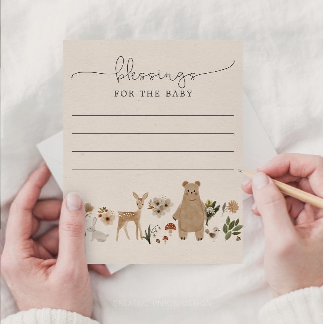 Blessings for the Baby - Baby Shower Cards (Creator Uploaded)