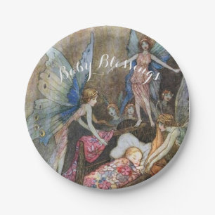Blessings for the New Baby Baby Shower  Paper Plates