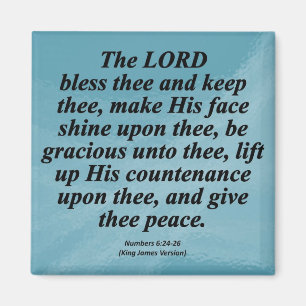 Blessings Numbers 6-24 Condensed Magnet