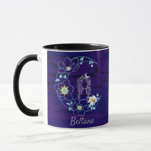 Blessings of Beltane Moon Mug