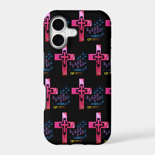 Blessings of God Iphone Case (Back)