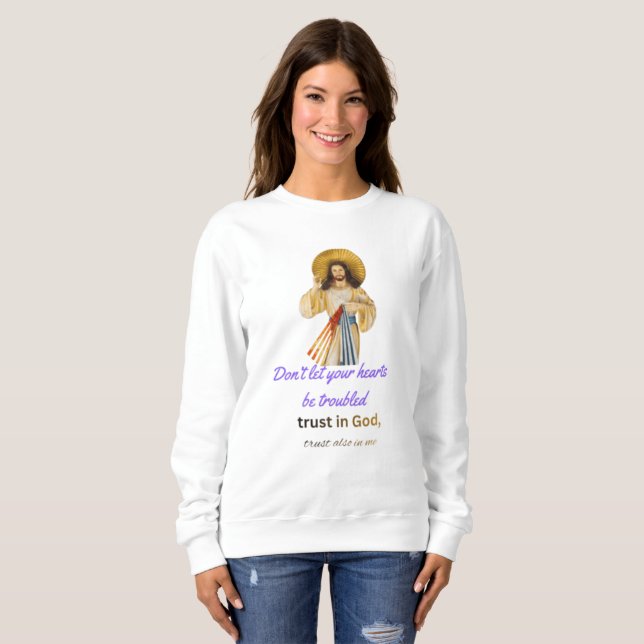 Blessings of Jesus Sweatshirt (Front Full)