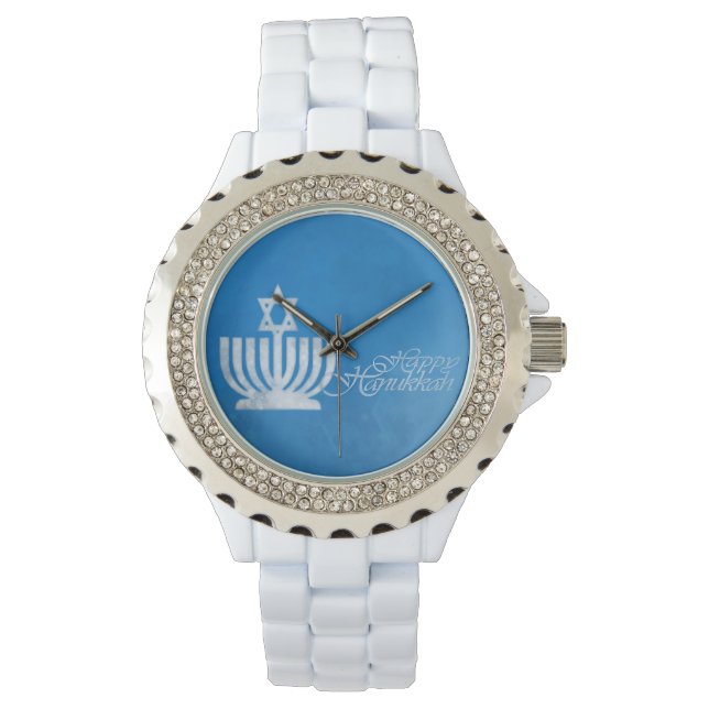 Blessings of the Menorah Watch (Front)