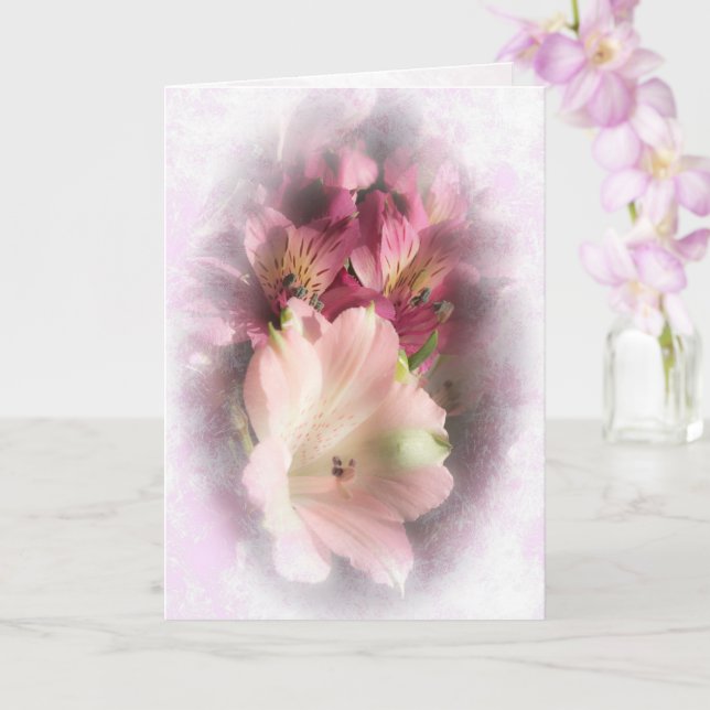 Blessings of Trust: Psalm 33:21 Card (Orchid)