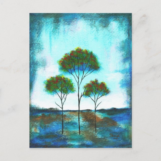 Blessings Postcard From Original Artwork (Front)