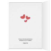 Blessings St. Valentine's Day Heart Cards (Inside (Left))