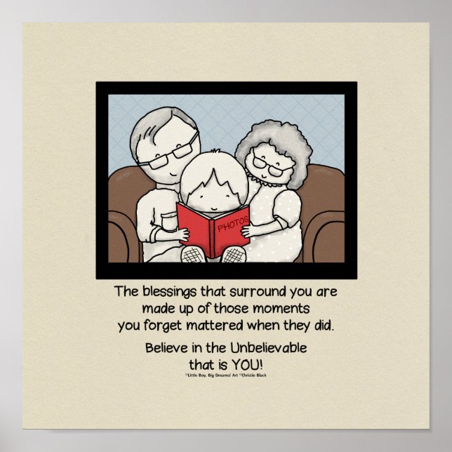 Blessings Surround You Poster (Front)