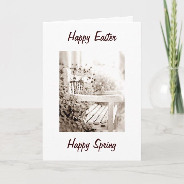 BLESSINGS TO YOU/YOUR FAMILY AT EASTER HOLIDAY CARD (Front)