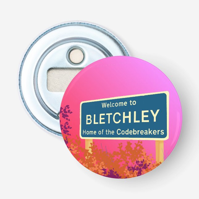 Bletchley Codebreakers Bottle Opener (Front)