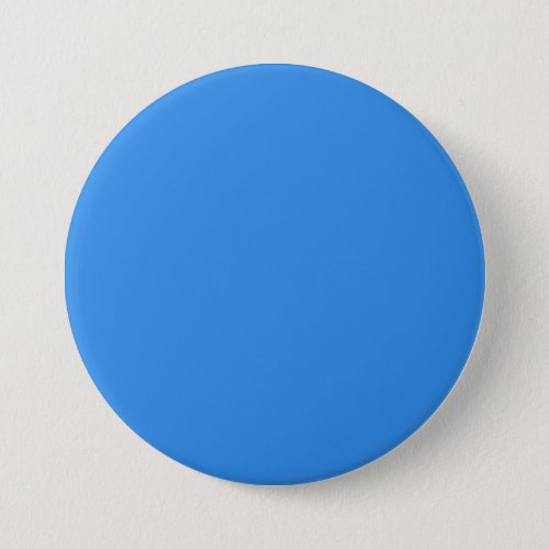 Bleu de France  solid color Button